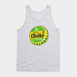 Vintage Quiky Soda Bottlecap Tank Top